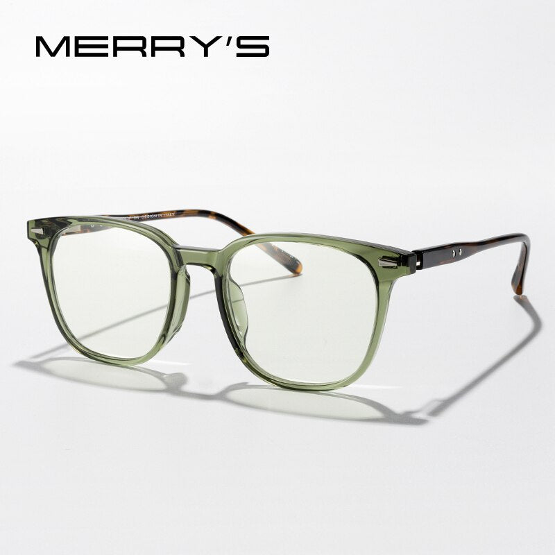 MERRYS DESIGN Men Women Fashion Glasses Frame Square Eyewear Optics Frame Prescription Glasses Frames Optical Eyewear S2257