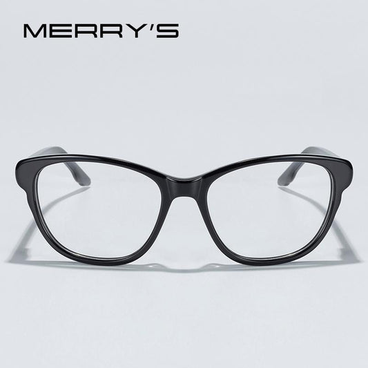 MERRYS DESIGN Girls Cat Eye Blue Light Blocking Glasses Computer Glasses Kids Acetate Glasses Frames S7786FLG