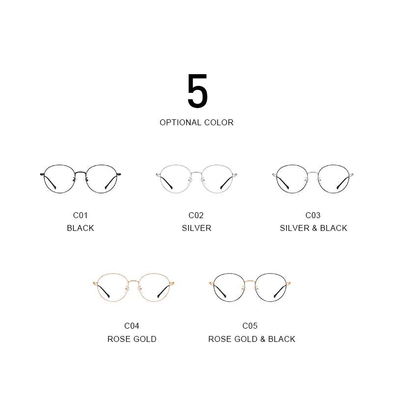 MERRYS DESIGN Retro Round Glasses frames For Men Women Ultralight Eyewear Vintage Prescription Eyeglasses Optical Frame  S2049