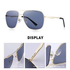 MERRYS DESIGN Men Classic Square Sunglasses HD Polarized Sunglasses For Driving Luxury Male Eyewear UV400 Protection S8312