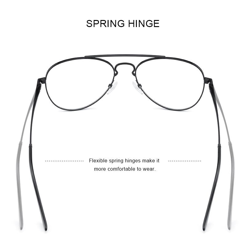 MERRYS DESIGN Classic Pilot Glasses Frame For Men Women Fashion Myopia Prescription Glasses Frames Optical Eyewear S2413