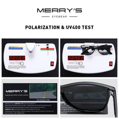 MERRYS DESIGN Men Polarized Sunglasses For Women Classic Retro Rivet Sunglasses For Driving Fishing Outdoor Shades S8318