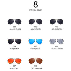 MERRYS DESIGN Men Classic Pilot Sunglasses HD Polarized Sunglasses For Men Luxury Shades UV400 Protection S8766