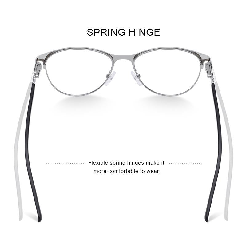 MERRYS DESIGN Retro Cat Eye Glasses Frame Ladies Fashion Eyeglasses Myopia Prescription Optical Eyewear S2218