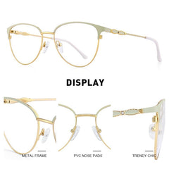 MERRYS DESIGN Retro Women Cat Eye Glasses Frame Ladies Fashion Eyeglasses Myopia Prescription Optical Eyewear S2120