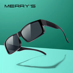 MERRYS DESIGN Fit Over Glasses Sunglasses with Polarized Lenses for Men and Women UV400 Protection S3015