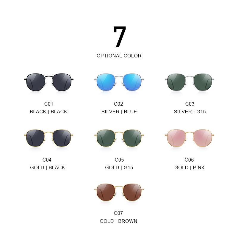 MERRYS DESIGN Men Women Classic Polarized Square Sunglasses For Driving Retro Shades Sun glasses UV400 S8812