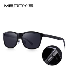 MERRYS DESIGN Classic Men Aluminum Alloy Sunglasses HD Polarized Driving UV400 Shades Protection S8360