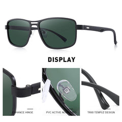 MERRYS DESIGN Men Classic Square Sunglasses HD Polarized Sun glasses For Driving TR90 Legs UV400 Protection S8925