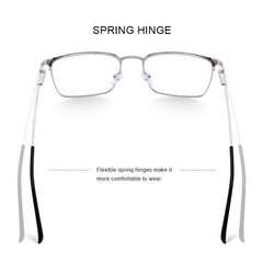 MERRYS DESIGN Men Titanium Alloy Glasses Frame Male Square Ultralight Eye Myopia Prescription Eyeglasses S2032
