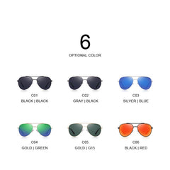 MERRYS DESIGN Men Classic Pilot Sunglasses Aviation Frame HD Polarized Fashion Sunglasses For Driving UV400 Protection S8316N