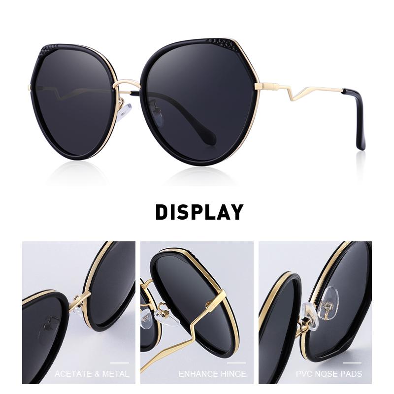 MERRYS DESIGN Women Fashion Cat Eye Polarized Sunglasses Ladies Vintage Trending Sun glasses UV400 Protection S6312