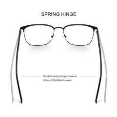 MERRYS DESIGN Men Luxury Alloy Optics Glasses Frames Male Square Ultralight Myopia Prescription Glasses Fashion Style S2058