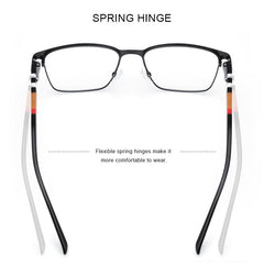 MERRYS DESIGN Titanium Alloy Glasses Frame For Men Women Fashion Square Acetate Legs Myopia Prescription Eyeglasses S2252
