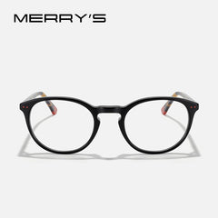 MERRYS DESIGN Blue Light Blocking Glasses Girls Boys Computer Glasses Acetate Oval Glasses Frames S7253FLG