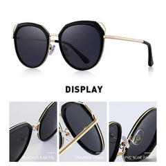 MERRYS DESIGN Women Vintage Retro Cat Eye HD Polarized Sunglasses Ladies Trending Sunglasses UV400 Protection S6270