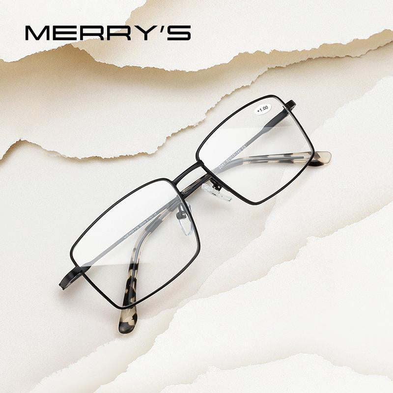 MERRYS DESIGN Classic Reading Glasses For Men Women Computer Reader Blue Light Blocking Anti Glare Filter Magnification Glasses