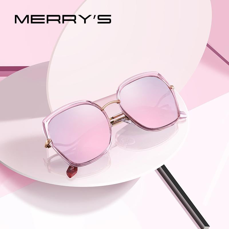 MERRYS DESIGN Women Fashion Cat Eye Polarized Sunglasses Ladies Luxury Brand Trending Sun glasses UV400 Protection S6238