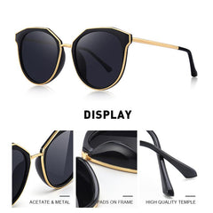 MERRYS DESIGN Women Luxury Brand Cat Eye Sunglasses Ladies Fashion Polarized Sun glasses UV400 Protection S6151
