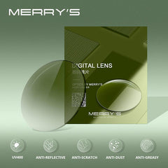 MERRYS Tinted Dyeing R2 Series Gradient Prescription Sunglasses Lens 1.56 1.61 1.67 CR-39 Resin Optical Lenses Myopia Hyperopia