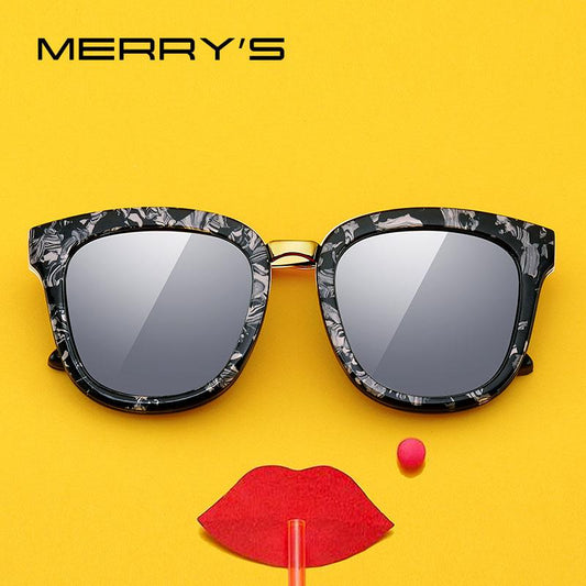 MERRYS DESIGN Women Fashion Square Polarized Sunglasses Ladies Luxury Brand Trending Sun glasses UV400 Protection S6082N
