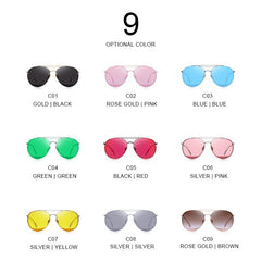 MERRYS DESIGN Women Fashion Oval Sunglasses Rimless Frames Ladies Luxury Brand Trending Sun glasses UV400 Protection S8096N