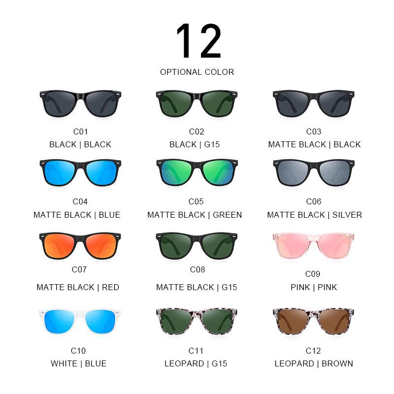 MERRYS DESIGN Men Polarized Sunglasses For Women Classic Retro Rivet Sunglasses For Driving Fishing Outdoor Shades S8318